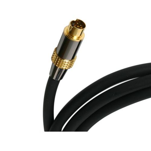 SVIDHQ50 StarTech.com Cable S-Video premium negro de 50 pies - Macho a macho - Premium - Cable de video - S-Video - Mini-DIN de 4 clavijas (M) - Mini-DIN (M) de 4 clavijas - 15,2 m - Negro