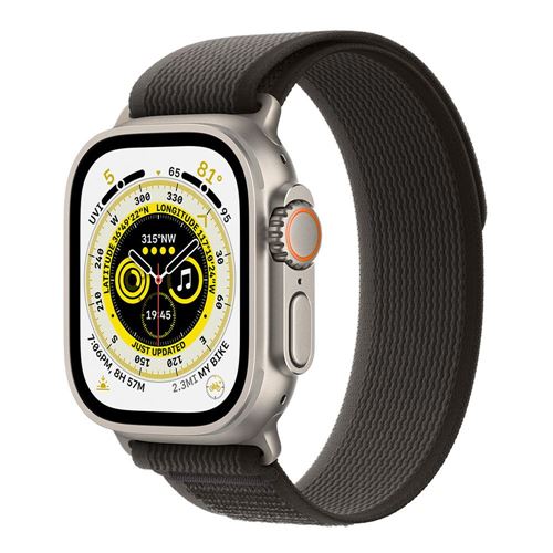 WATCH ULTRA GPS CELL 49MM TITA nium-case-black-gray-trail-loops-m UPC  - MQF43LZ/A