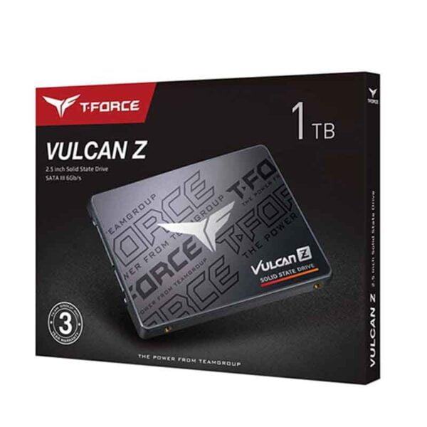 Ssd Interno Teamgroup T Force Vulcan 1Tb 25 Sata Iii 3D Nand Negro T253Tz001T0C101 - TEAM GROUP