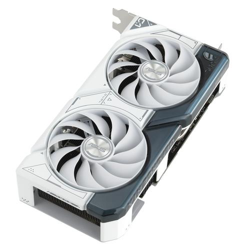 Tarjeta de Video ASUS NVIDIA Dual GeForce RTX 4060 White OC 8GB 128-bit GDDR6 PCI Express 40 DUAL-RTX4060-O8G-WHITE - ASUS