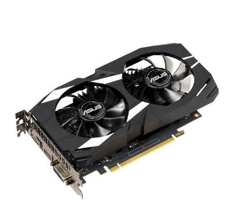 VIDEO CARD NVIDIA GeForce GTX 1650 4GB GDDR5 / ASUS DUAL DUAL-GTX1650-O4G - ASUS