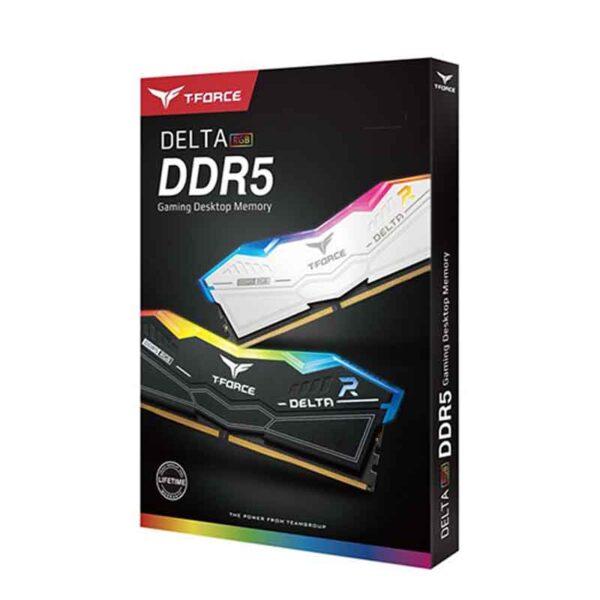 Memoria Ram Dimm Teamgroup T Force Delta Rgb Kit 2X16Gb Ddr5 6200Mhz Pc5 49600 Cl38 Blanca Ff4D532G6 - TEAM GROUP