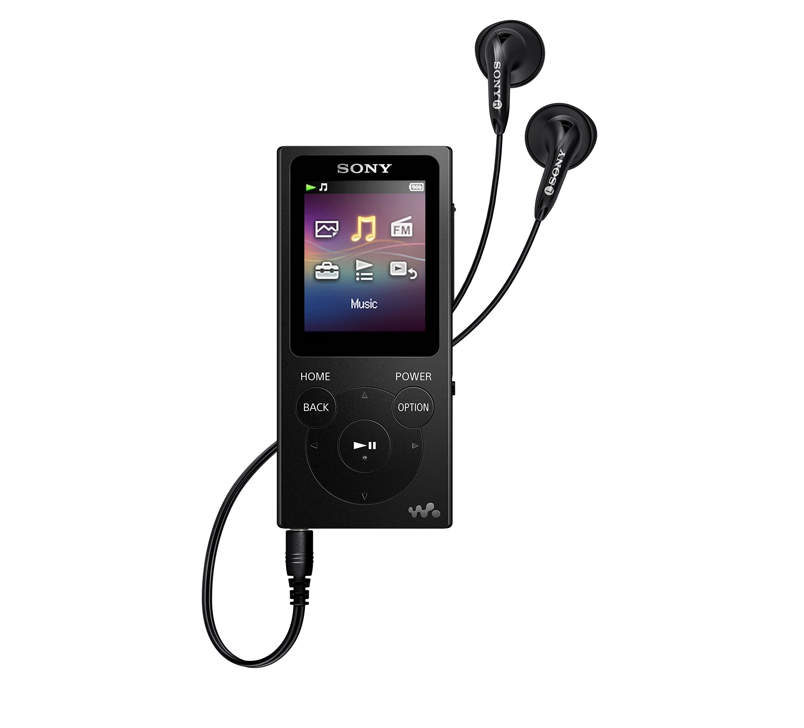 Sony Walkman NW-E394 8 GB Flash MP3 Player - Black NWE394/B UPC  - NWE394/B
