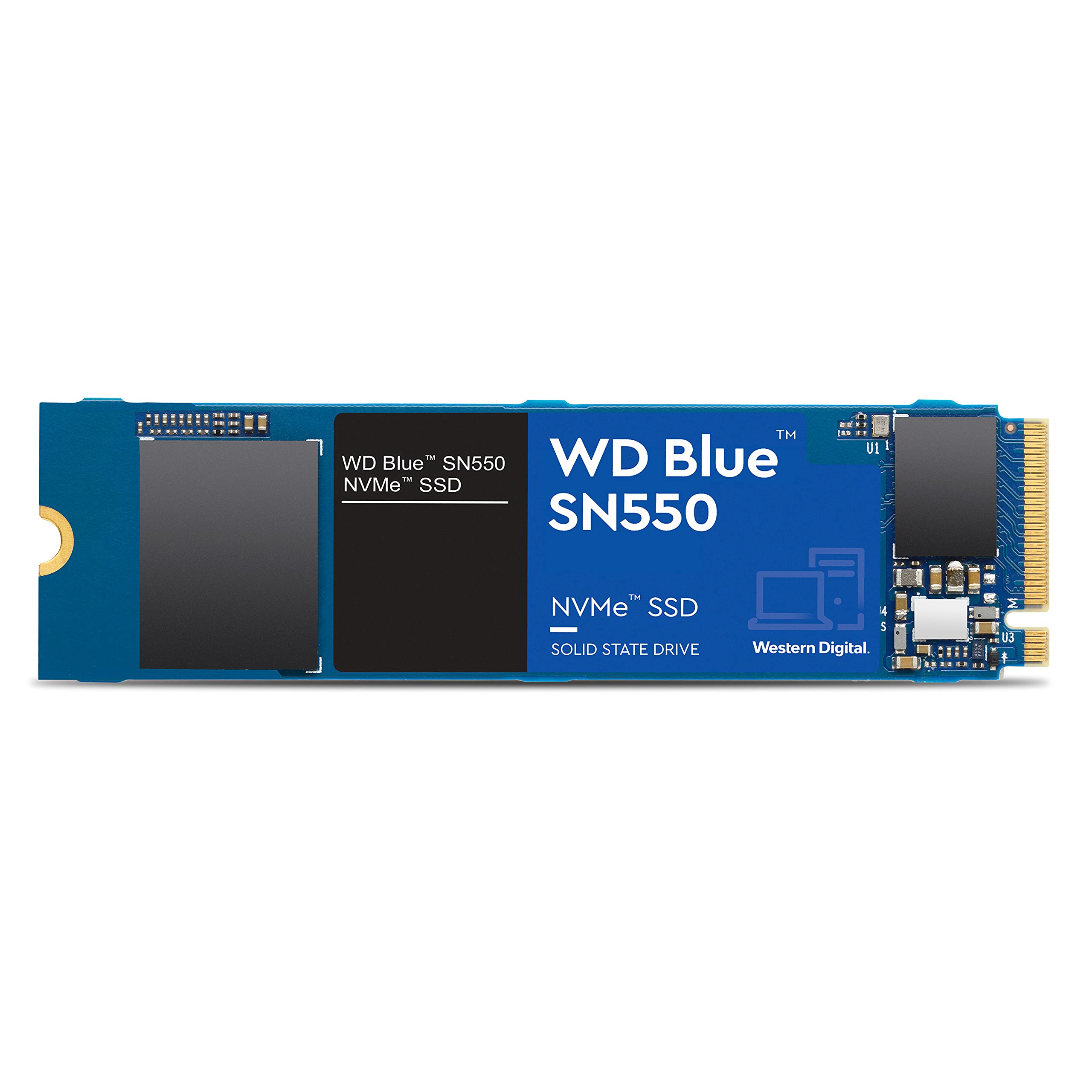 SSD WD BLUE SN550 250GB M.2 2280 NVMe WDS250G2B0C - WDS250G2B0C