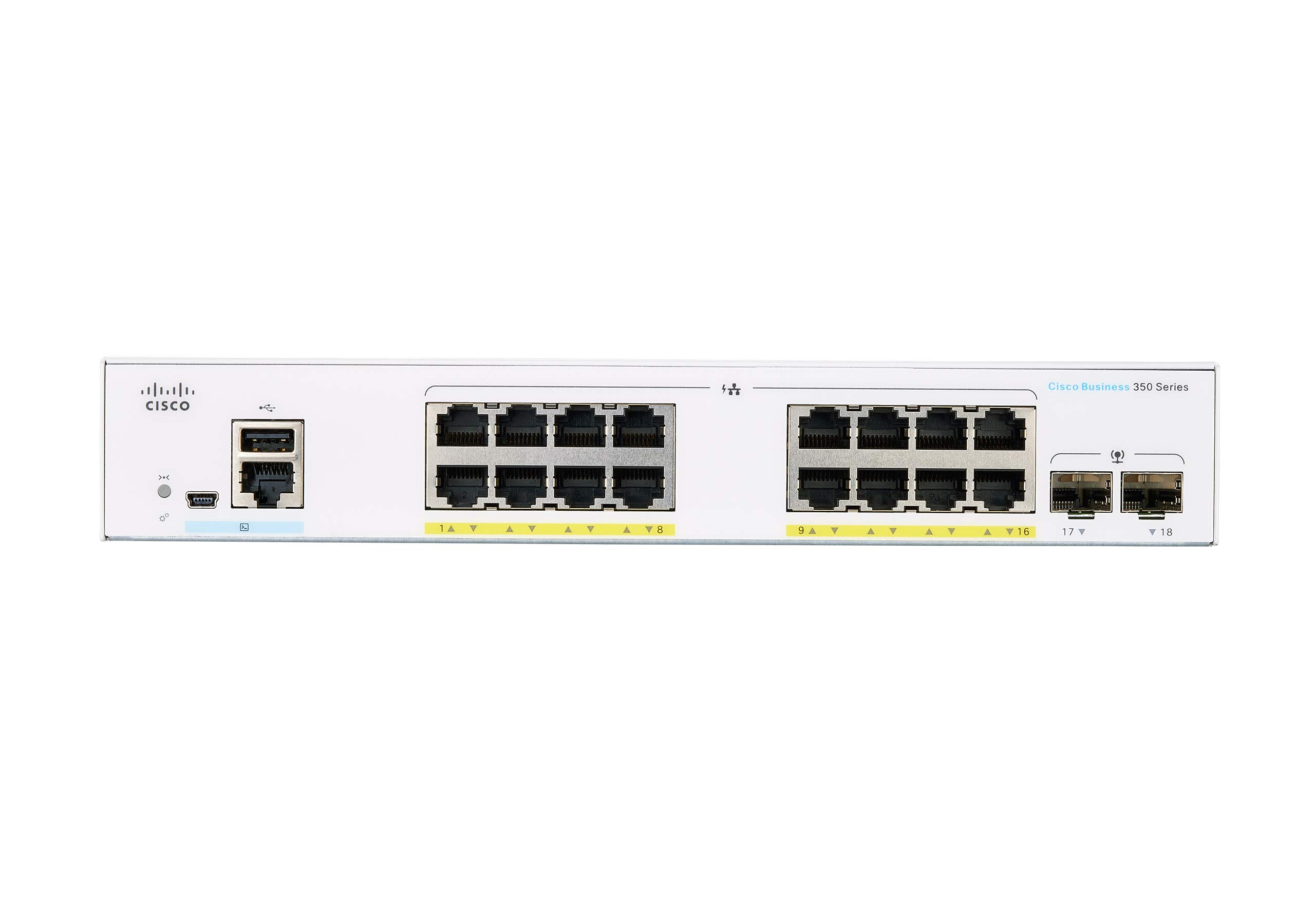 CBS350 MANAGED 16-PORT GE 2X1G  SFP - CBS350-16T-2G-NA