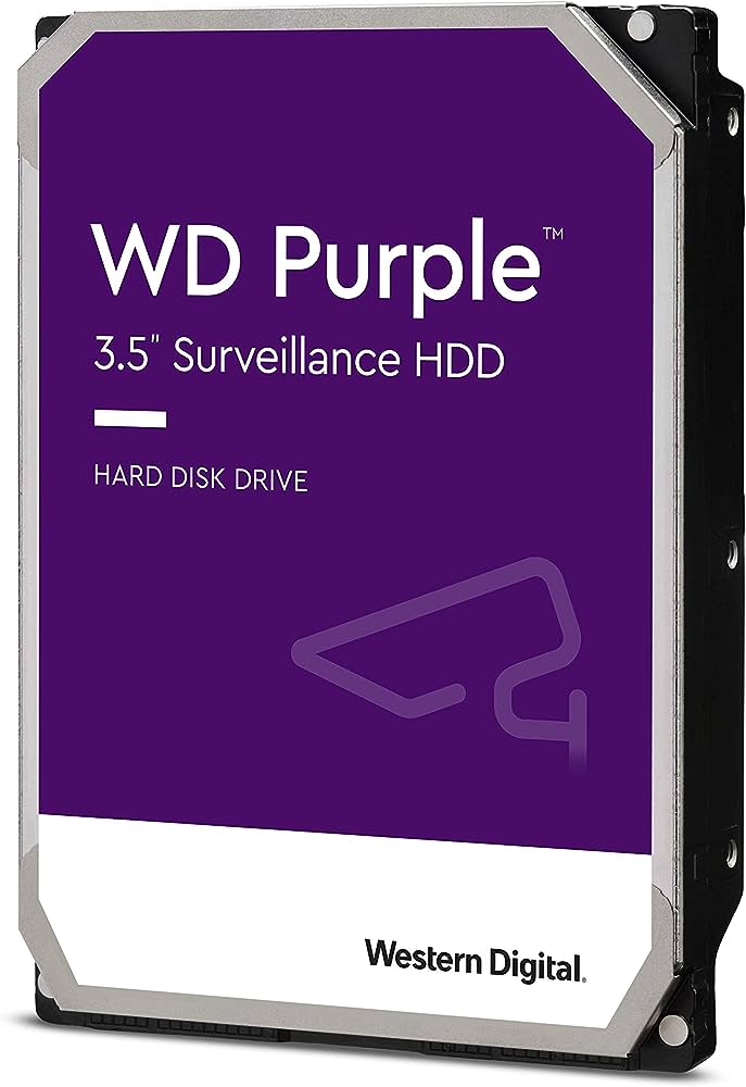 Western Digital  Hard Drive  Internal Hard Drive  4 Tb  Purple - WD43PURZMX