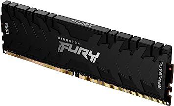 KF432C16RB1/16 MEMORIA RAM DIMM KINGSTON FURY RENEGADE 16GB DDR4 3200MHZ CL16 NEGRO 1GX8 KF432C16RB1 16