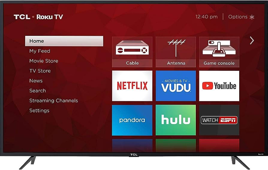 TV TCL 75" Roku Smart TV/4K UHD/Control de Voz por App/Siri/Alexa/HeyGoogle/Apple AirPlay/Apple Home - 75S451