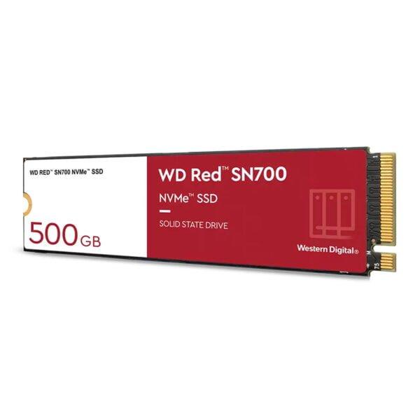 SSD INTERNO WESTERN DIGITAL WD RED SN700 NVME NAS GEN3 PCIE M.2 2280 3430 MBS 500GB WDS500G1R0C - WDS500G1R0C