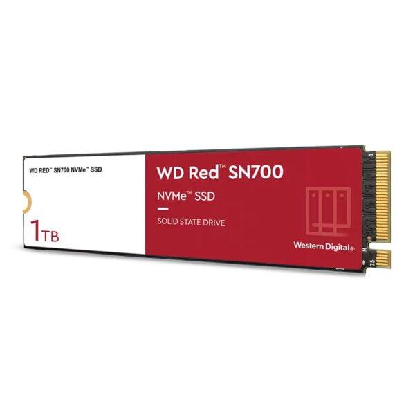 SSD INTERNO WESTERN DIGITAL WD RED SN700 NVME NAS GEN3 PCIE M.2 2280 3430 MBS 1TB WDS100T1R0C - WDS100T1R0C