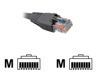 Nexxt  Cable De Interconexin  Rj45 M A Rj45 M  21 M  Utp  Cat 5E  Moldeado Trenzado  Gris - AB360NXT12
