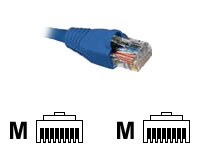 Nexxt  Cable De Interconexin  Rj45 M A Rj45 M  3M  Utp  Cat 5E  Moldeado Trenzado  Azul - AB360NXT24