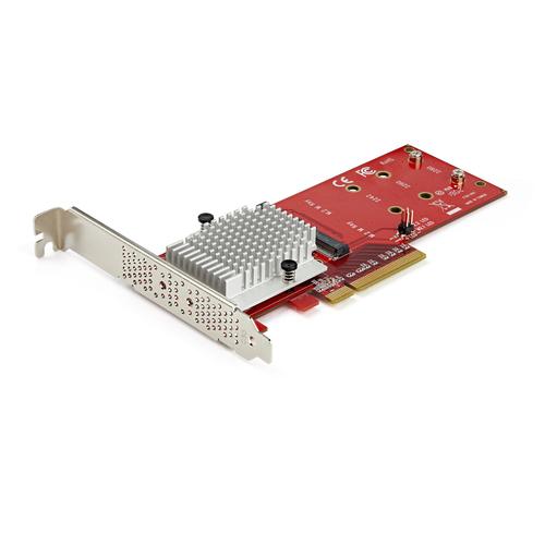 TARJETA ADAPTADORA PCIE 3.0 CON DOBLE X8 PARA M.2 SSD UPC 0065030886390 - PEX8M2E2