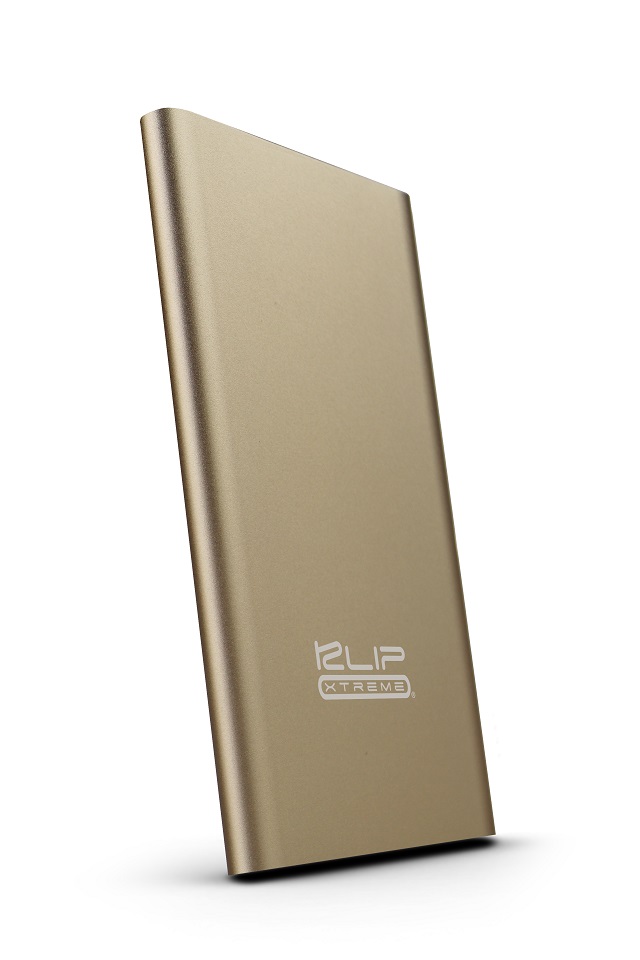 Klip Xtreme KBH-140 - Cargador portátil - 3700 mAh (USB) - oro - KLIP XTREME