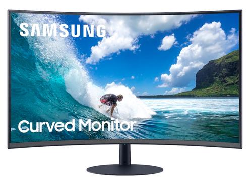 Samsung C32T550FDN 32" Full HD Gaming LCD Monitor - 16:9 - Dark Blue Gray LC32T550FDNXZA UPC  - LC32T550FDNXZA
