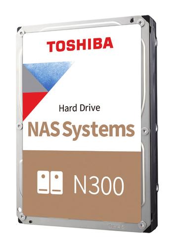 Toshiba N300 Nas  Disco Duro  10 Tb  Interno  35  Sata 6GbS  7200 Rpm  Bfer 256 Mb - HDWG11AXZSTA