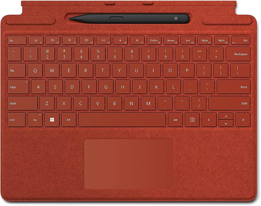 PRO SIG KERBOARD ASKUBNDLP  SC POPPY RED - MICROSOFT