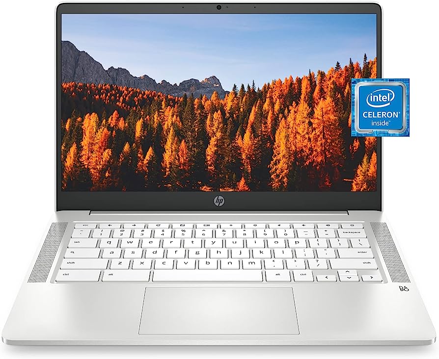 HP ChromeBook 14A-NA0160 Celeron® Dual-Core N4020 32GB eMMC 4GB 14" (1920x1080) CHROME OS MINERAL SI 4A4Z6UA#ABA UPC  - HEWLETT PACKARD