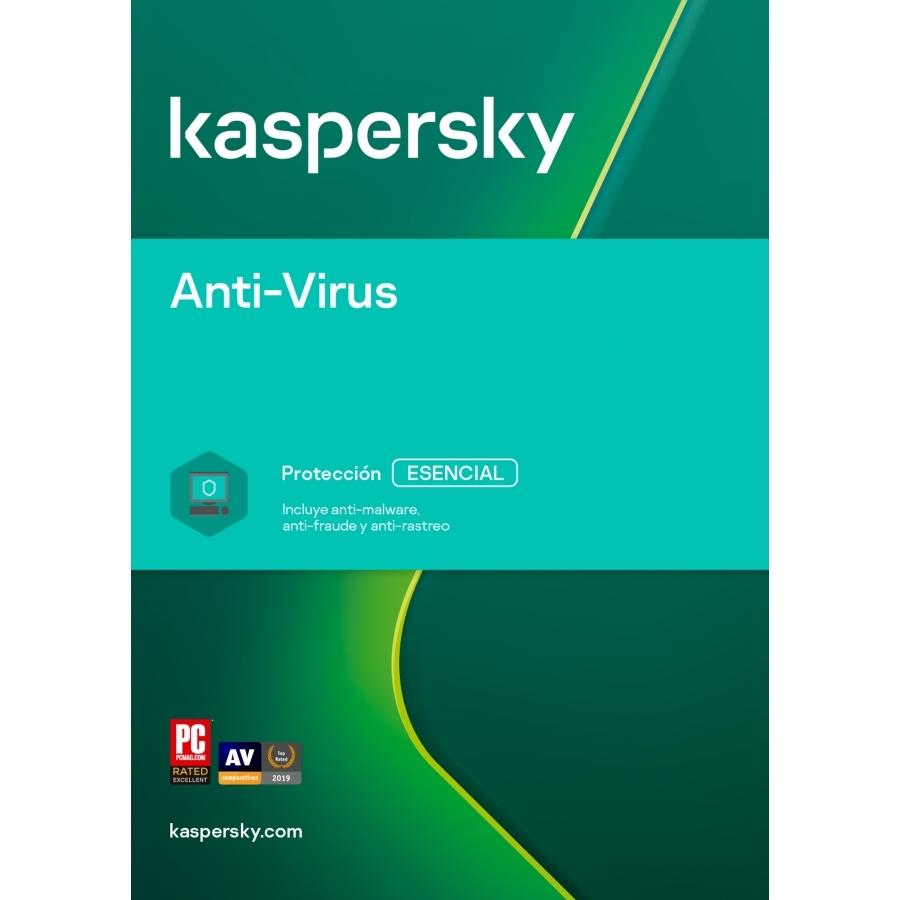 ESD KASPERSKY ANTI-VIRUS 3 DIS 2 AÑOS UPC  - TMKS-231