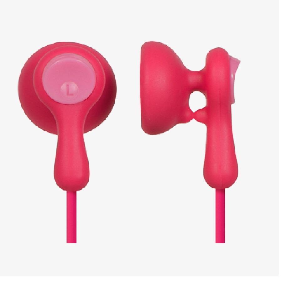 AUDIFONOS TIPO INSERCION (IN-EAR)  PANASONIC RP-HV41PP COLOR ROSA CONECTOR 3.5MM - RP-HV41PP-PB