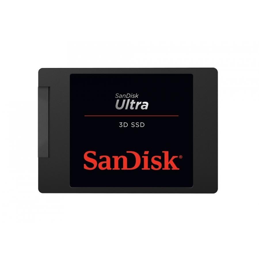 UNIDAD DE ESTADO SOLIDO SSD SANDISK ULTRA 3D 500GB 2.5 SATA3 7MM LECT.560/ESCR.530MBS - SDSSDH3-500G-G25