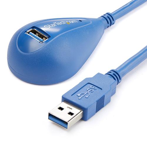CABLE 1.5M EXTENSOR USB 3.0 DE ESCRITORIO USB A MACHO A HEMBRA UPC 0065030842785 - USB3SEXT5DSK