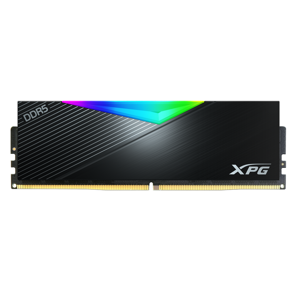 MEMORIA DDR5 16GB 5200MHZ ADATA XPG LANCER RGB DISIPADOR NEGRO AX5U5200C3816G-DCLARBK  - AX5U5200C3816G-DCL