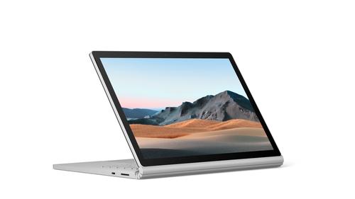 Microsoft Surface Book 3 - Tableta - con anclaje de teclado - Intel Core i5 1035G7 / 1.2 GHz - Win 10 Pro - Iris Plus Graphics - 8 GB RAM - 256 GB SSD NVMe - 13.5" pantalla táctil 3000 x 2000 - Wi-Fi 6 - platino - comercial - MICROSOFT