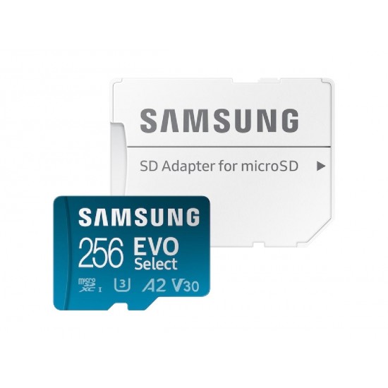 SAMSUNG EVO Select Micro SD-Memory-Card + Adapter, 128GB microSDXC 130MB/s Full HD & 4K UHD, UHS-I, U3, A2, V30, Expanded Storage for Android Smartphones, Tablets, Nintendo-Switch MB-ME128KA/AM UPC  - NULL