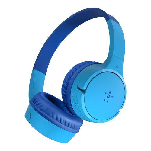 Belkin Soundform Mini  Auriculares Con Diadema Con Micro  En Oreja  Bluetooth  Inalmbrico  Conector De 35 Mm  Azul - AUD002btBL