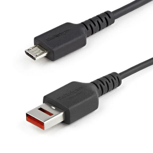 USBSCHAU1M CABLE DE CARGA DE 1M USB-A A MICRO USB - CON BLOQUE DE DATOS UPC 0065030883504