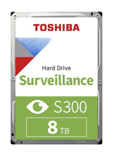 Disco Duro Interno Toshiba S300 Para Videovigilancia 8Tb 7200Rpm 256Mb 64 Camaras Hdwt380Uzsvar - TOSHIBA