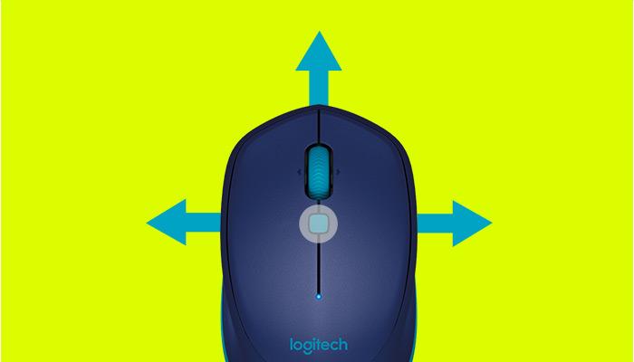 Logitech M535 Bluetooth Mouse (Blue) - HP INC