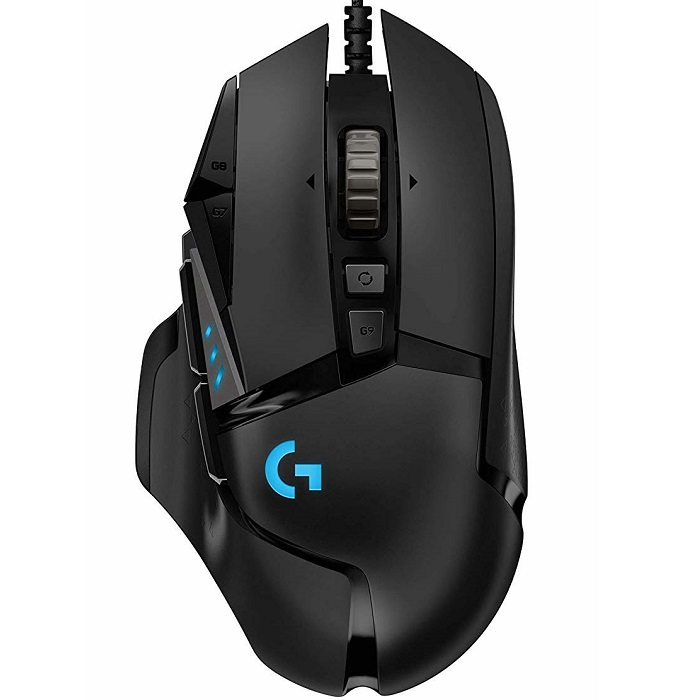 Logitech Gaming Mouse  Mouse  Usb  Wired  Black  G502 Retail - 910-005550 R