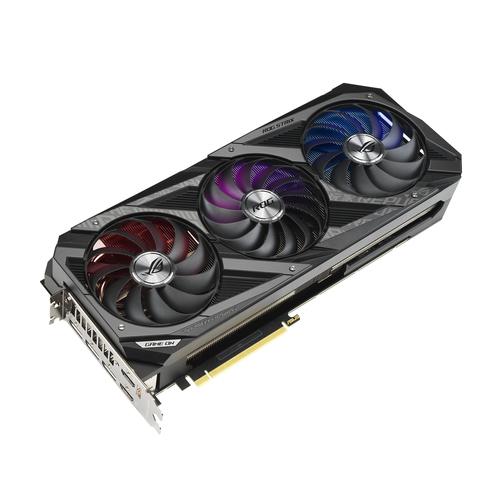 ASUS ROG-STRIX-RTX3070TI-O8G-GAMING - OC Edition - tarjeta gráfica - GF RTX 3070 Ti - 8 GB GDDR6X - PCIe 40 - 2 x HDMI 3 x DisplayPort - ASUS