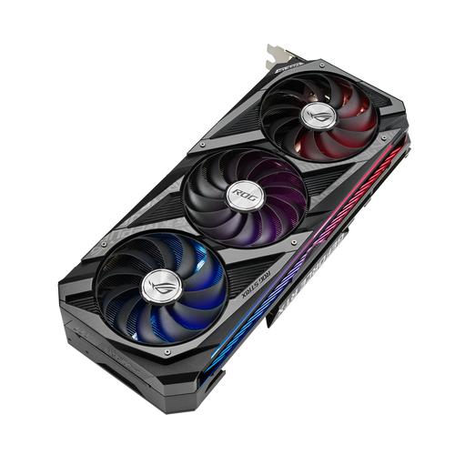 ASUS ROG-STRIX-RTX3070TI-O8G-GAMING - OC Edition - tarjeta gráfica - GF RTX 3070 Ti - 8 GB GDDR6X - PCIe 40 - 2 x HDMI 3 x DisplayPort - ASUS