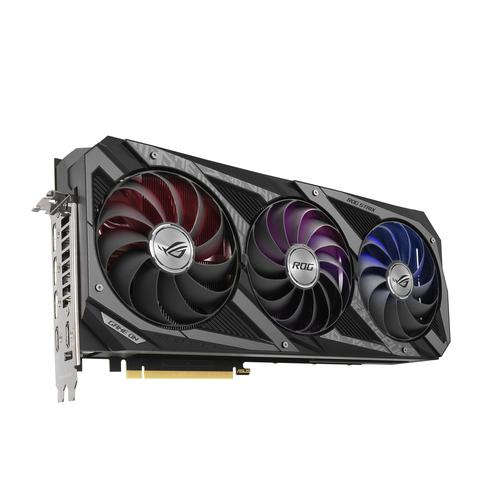 ASUS ROG-STRIX-RTX3070TI-O8G-GAMING - OC Edition - tarjeta gráfica - GF RTX 3070 Ti - 8 GB GDDR6X - PCIe 40 - 2 x HDMI 3 x DisplayPort - ASUS