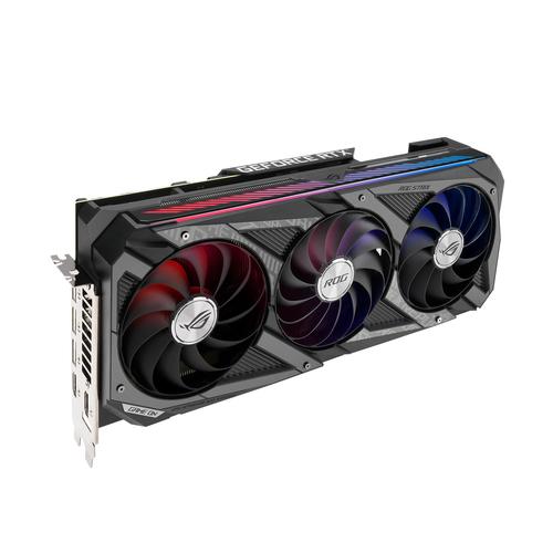 ASUS ROG-STRIX-RTX3070TI-O8G-GAMING - OC Edition - tarjeta gráfica - GF RTX 3070 Ti - 8 GB GDDR6X - PCIe 40 - 2 x HDMI 3 x DisplayPort - ASUS