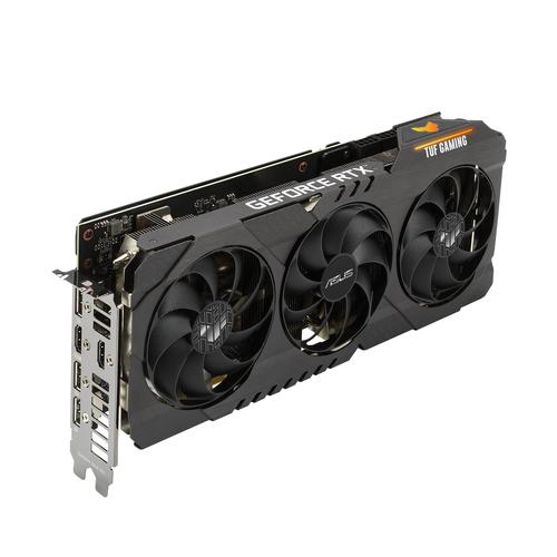 ASUS TUF-RTX3070-8G-V2-GAMING - Tarjeta gráfica - GF RTX 3070 - 8 GB GDDR6 - PCIe 40 - 2 x HDMI 3 x DisplayPort - ASUS