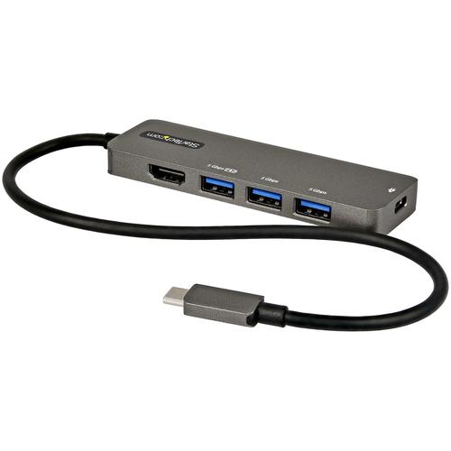 DOCKING STATION USB-C HDMI 4K 60HZ PD DE 100W HUB 4 PUERTOS UPC 0065030891806 - DKT30CHPD3