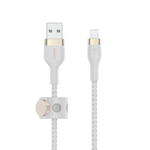 Belkin Boost Charge  Cable Lightning  Usb Macho A Lightning Macho  1 M  Blanco  Para Apple IpadIphoneIpod Lightning - CAA010bt1MWH