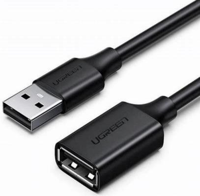 CABLE UGREEN US103 EXTENSION USB 2.0 NEGRO 2M 10316 - 10316