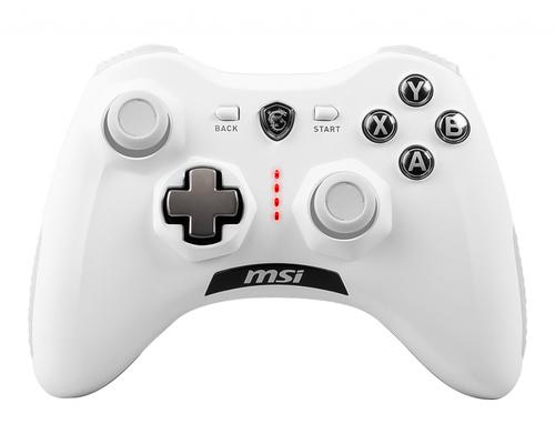 CONTROL INALAMBRICO GAMING MSI FORCE GC30 V2 WHITE VIBRACION PC ANDROID  - FORCE GC30 V2 WHIT