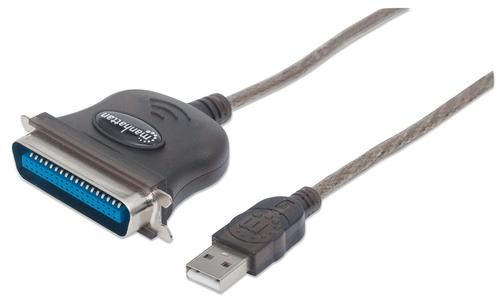 317016 CABLE ADAPTADOR CONVERTIDOR USB A PARALELO CENTRONICS 1.8M M-H UPC 0766623317016