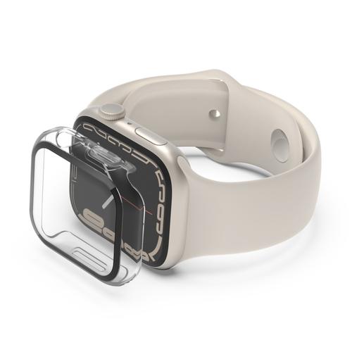 Belkin Screenforce Temperedcurve  Amortiguador Para Reloj Inteligente  Protector De Pantalla  Policarbonato Cristal Templado 9H  Transparente  Para Apple Watch 40 Mm 41 Mm - BELKIN