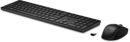 Kit teclado y mouse inalámbricos HP 655  Teclado con ajuste en la inclinación, compatible con sistema operativo Windows 11 y 10, tipo de batería 2 x aaa (teclado) y 2 x aa (mouse), 1 año de garantía con proveedor, dimensiones 428.22 x 115.47 x 18.06 mm (teclado) y 120.28 x 69.95 x 41.39 mm (mous en español                               - 4R009AA