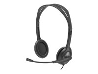 Logitech - Handset - Para Computer / Para Phone - Wired - Logitech Stereo Head - 981-000612 R