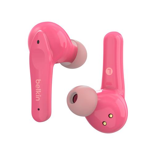 Belkin Soundform Nano For Kids  Auriculares Inalmbricos Con Micro  En Oreja  Bluetooth  Rosa - PAC003btPK