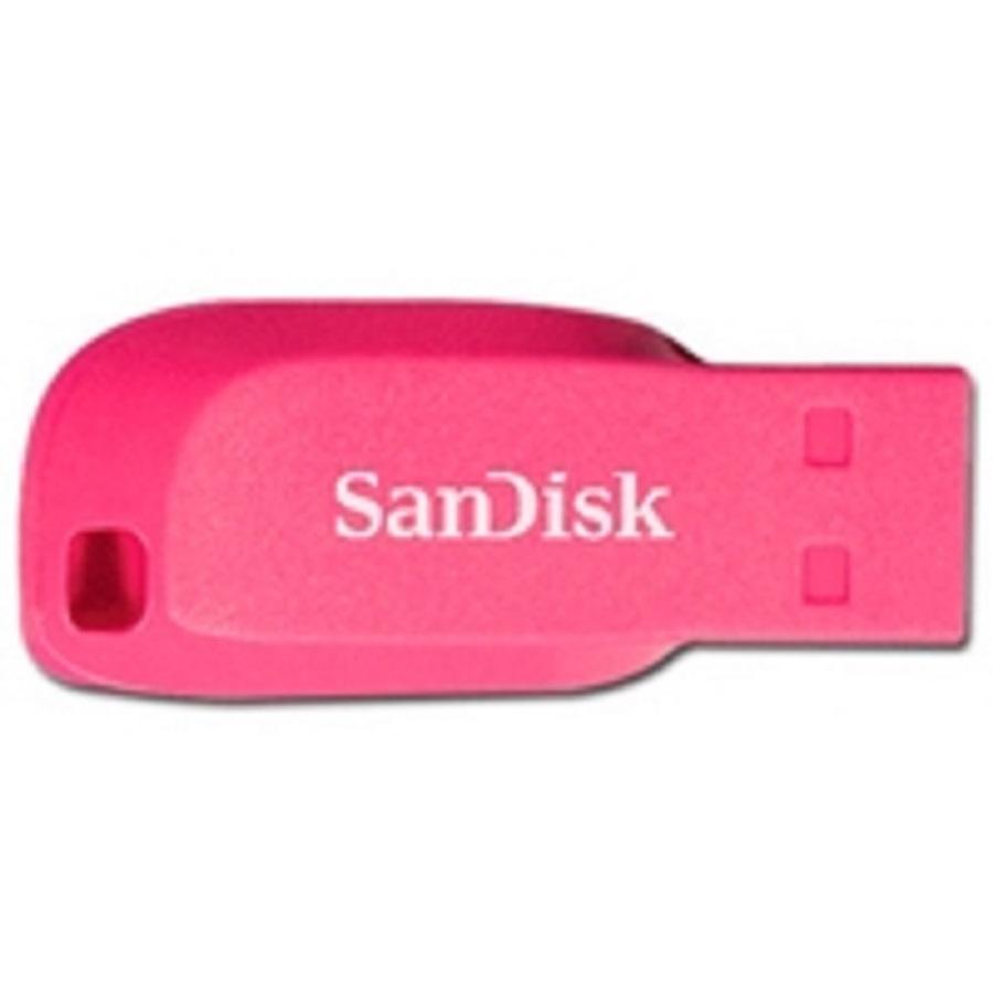MEMORIA SANDISK 16GB USB 2.0 CRUZER BLADE Z50 ELECTRIC PINK - SANDISK