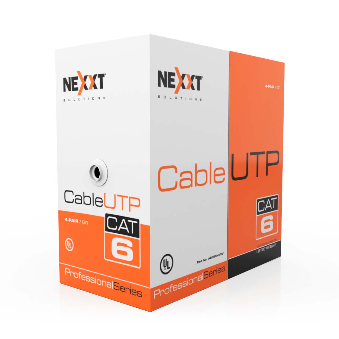 NEXXT UTP CAT6 CABLE 4 PARES GR is-tipo-cm-23-awg UPC  - NEXXT